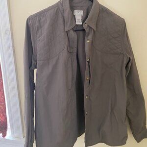 LL Bean Women's Outdoor Shirt (Size Small)